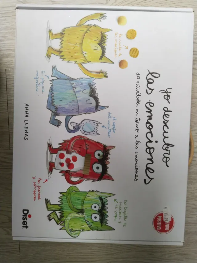 Maletín Monstruo Colores Emociones Anna Llenas