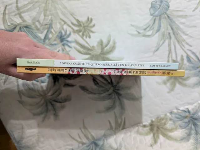 2 libros: El día que la mariquita / Adivina cuánto