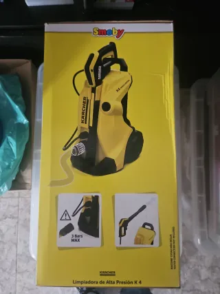 Hidrolimpiadora de Juguete Kärcher K4 Smoby
