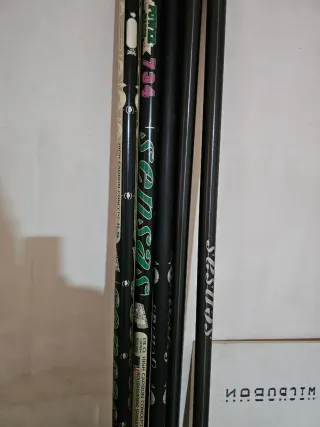 Caña de pescar Sensas enchufable