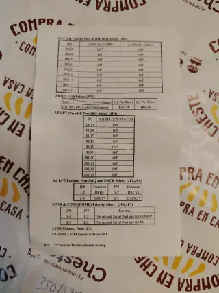 MP755 ISA Enhanced Multi I/O