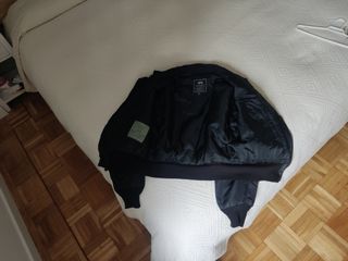 Chaqueta Bomber Alpha Industries Negra Talla L