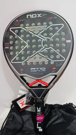 Pala Pádel NOX AT10 Genius 18K A. Tapia