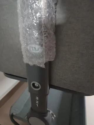 Mini cuna colecho gris