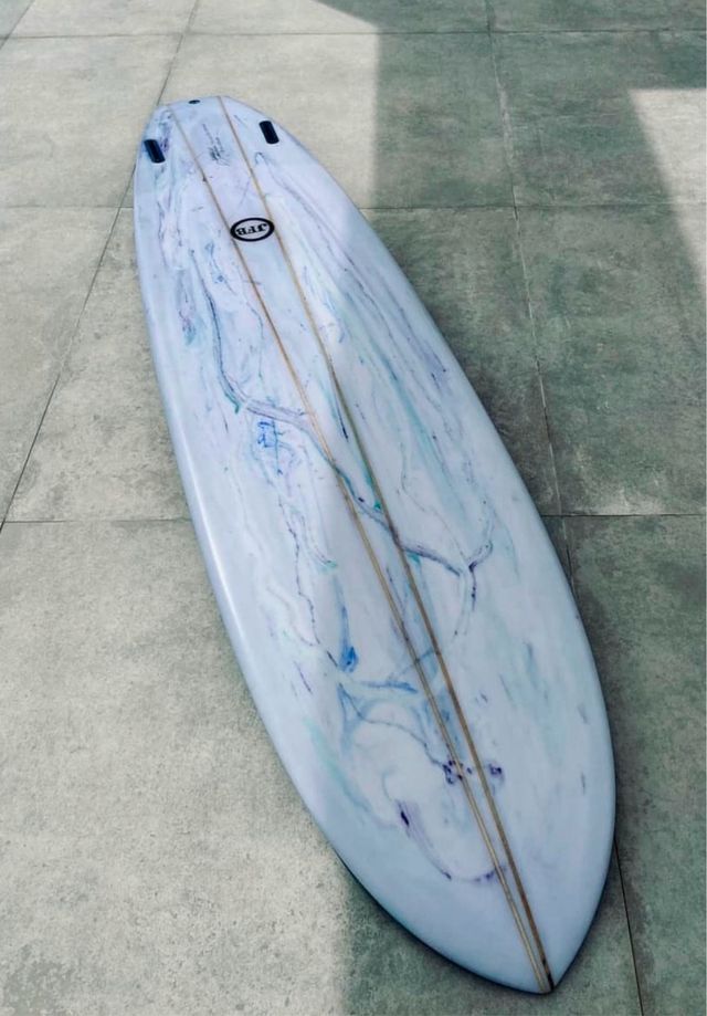 Tabla de surf Longboard 7'11conquillas/leash/funda