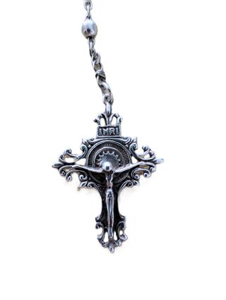 Rosario Plata Alemana Cierre Collar