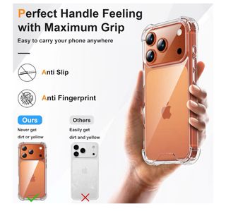 Custodia ORETECH iPhone 17 Pro MAX + 2 Protezioni