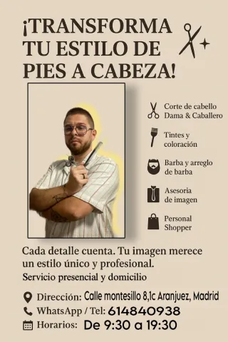 BARBERO A DOMICILIO PROFESIONAL SIN SALIR DE CASA