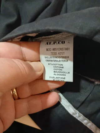 Pantaloni donna neri 3% elastan