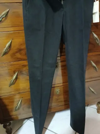 Pantaloni donna neri 3% elastan