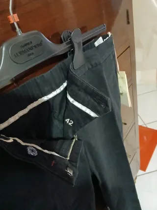 Pantaloni donna neri 3% elastan