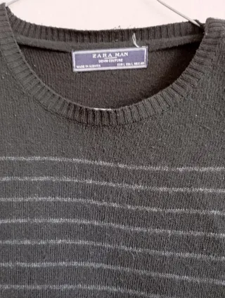 Jersey Zara Man Rayas Talla L