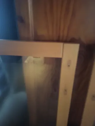 2 puertas cristal mate con bisel