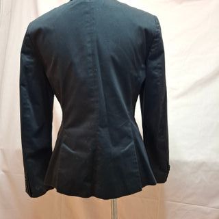 Americana Zara Talla 40 Negra Entallada