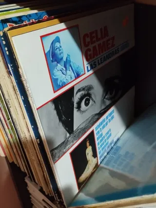 Lote Vinilos, CDs y Cassettes Música Española