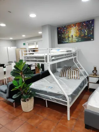 Litera Matrimonio Metal Blanca