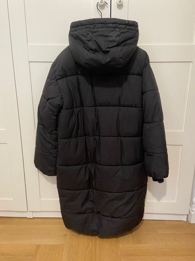 Piumino lungo H&M nero