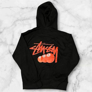 Sudadera Stussy Negra con 8 Bolas