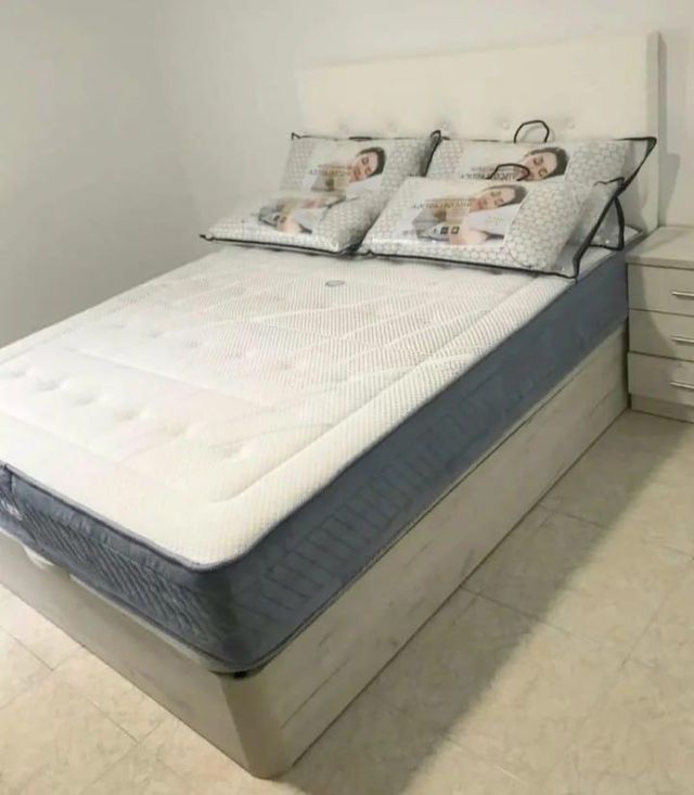 Canapé abatible con colchones Viscoelastica