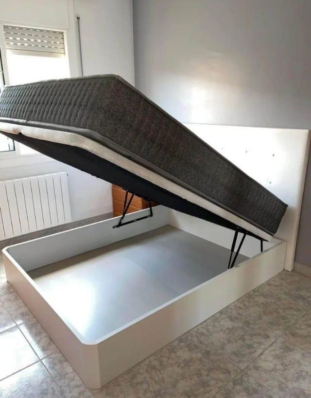 Canapé abatible con colchones Viscoelastica