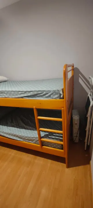 Litera madera maciza roble