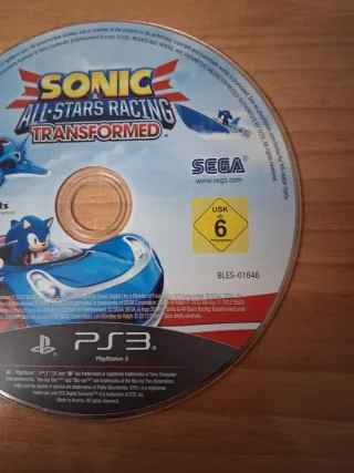 Sonic All-Stars Racing Transformed PS3