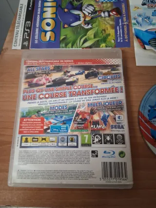 Sonic All-Stars Racing Transformed PS3