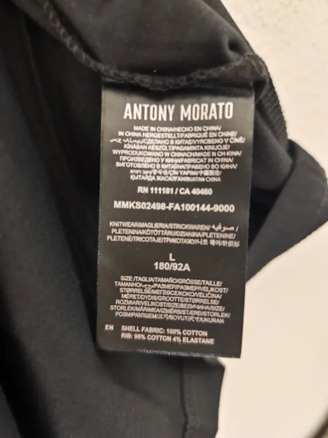 Camiseta Antony Morato Negra