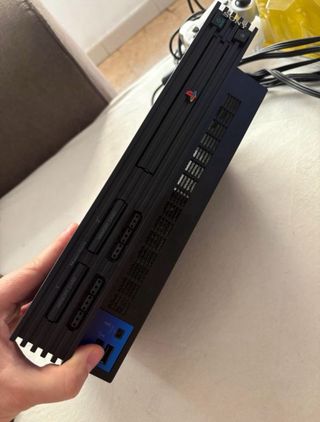 Consola PlayStation 2 Negra + Mandos y HD