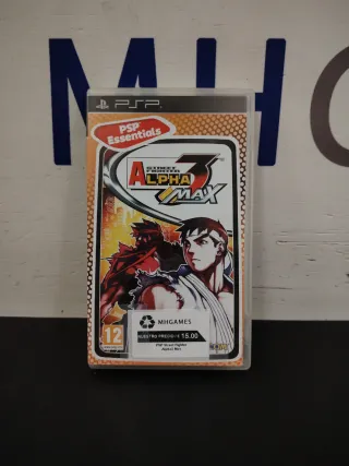 PSP Street Fighter Alpha 3 Max