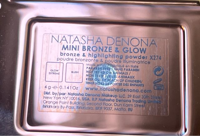 Natasha Denona Mini Bronze & Glow Paleta