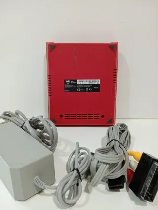 Nintendo Wii Slim Negra y Roja