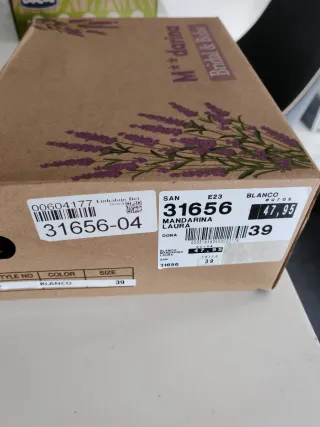 Sandalias nuevas de Novia Boho de esparto Talla 39