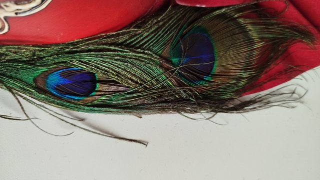 Maschera veneziana originale rossa