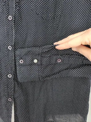 Camisa IKKS Negra Talla 44