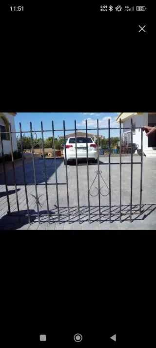 Rejas de forja decorativas