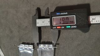 Cinturino nuovo trasparente per Swatch, misura 19m