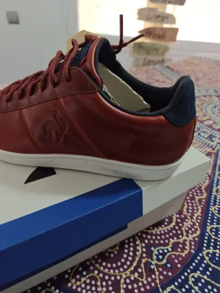 Zapatillas Le Coq Sportif marrón