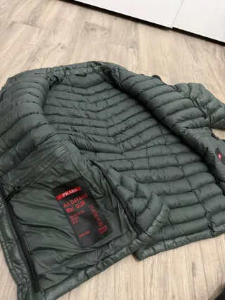 Piumino Verde Taglia XXL