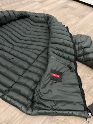 Piumino Verde Taglia XXL