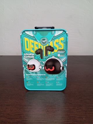 Auriculares Robot Cíclope Luminoso · Blanco