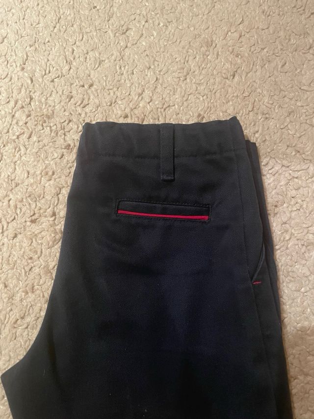 Pantalón corto azul 6-8 años oscuro ADORATRIUS