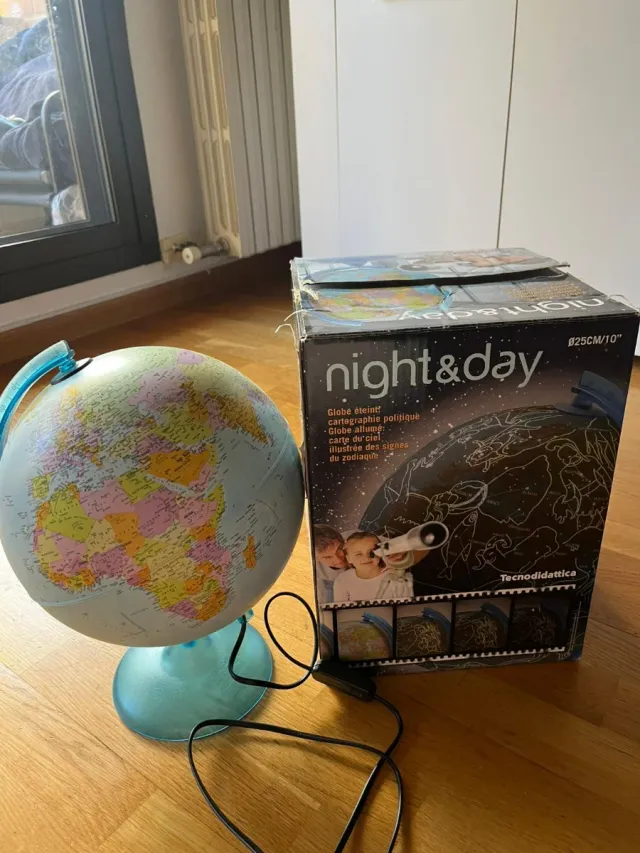 Globo terráqueo Night & Day 25cm