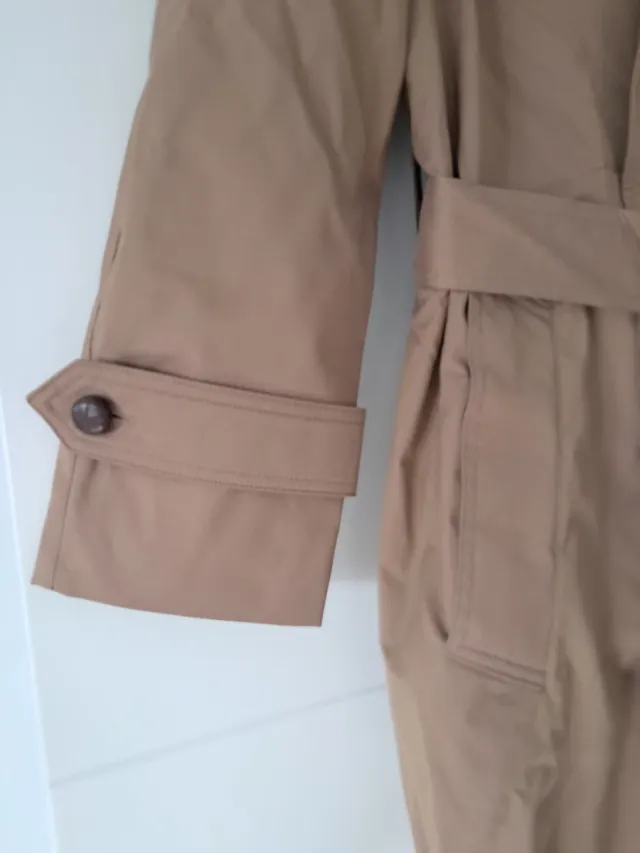 Gabardina Beige Clásica Militar FECSA