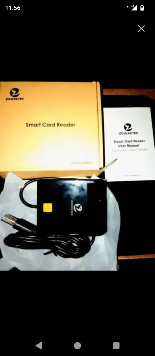 Lector DNIe ZOWEETEk,nuevo