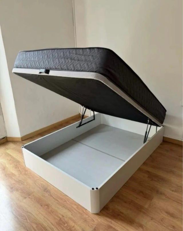 Canapé abatible con colchones Viscoelastica