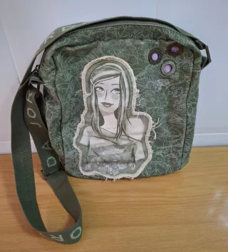 Bolso Bandolera Jordi Lavanda Verde