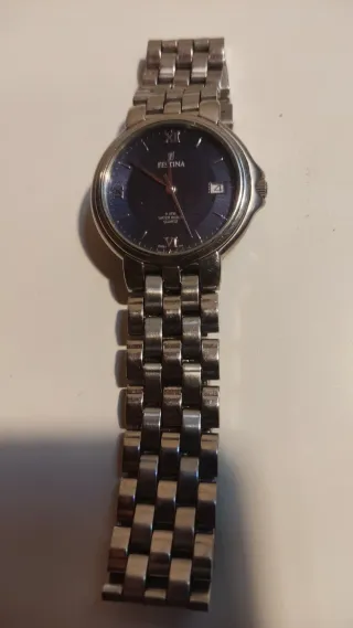 Reloj Festina Hombre Azul y Plateado