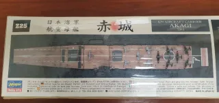Maqueta Portaaviones Akagi 1:350 Hasegawa