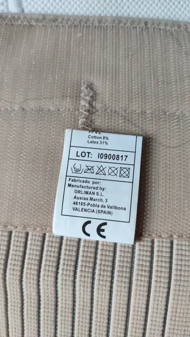 Fajas elásticas para abdomen